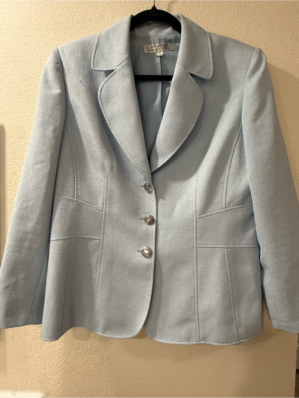 Classic Light Blue Women's Blazer Jacket